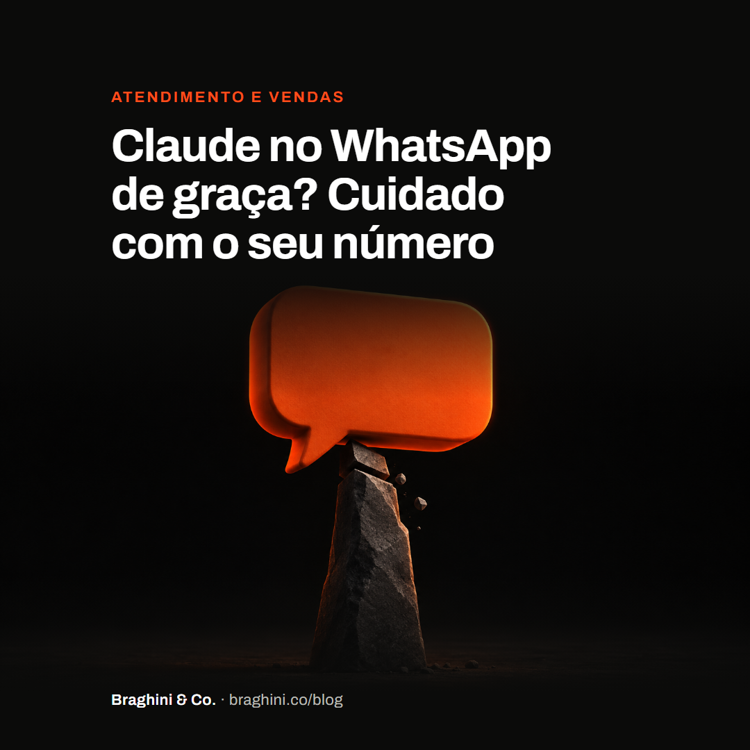 Claude no WhatsApp de graça? Cuidado com o seu número