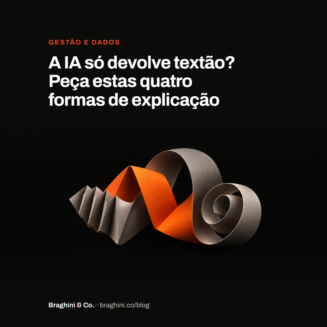 A IA só devolve textão? Peça estas quatro formas de explicação